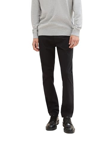 TOM TAILOR Herren 1042562 Chino Hose aus Stretch Twill, 10668-Sky Captain Blue, 31 W/34 im Sale